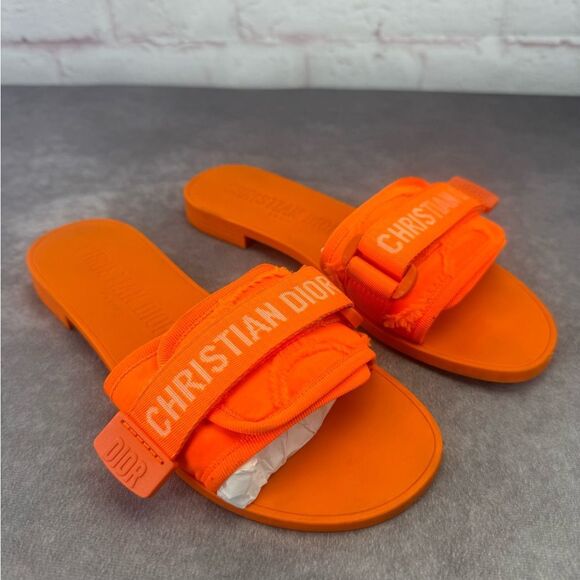 Dior Orange Evolution Camouflage Slides 36 - Picture 1 of 15